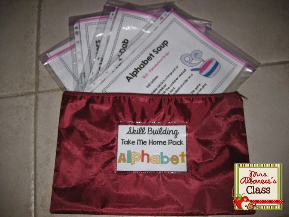 http://www.teacherspayteachers.com/Product/Skill-Building-Take-Me-Home-Pack-BUNDLE-1335071