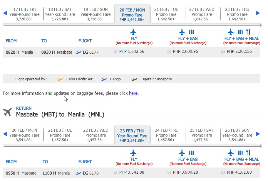 CebuPacific Opens Daily Flights to Masbate I Love Masbate