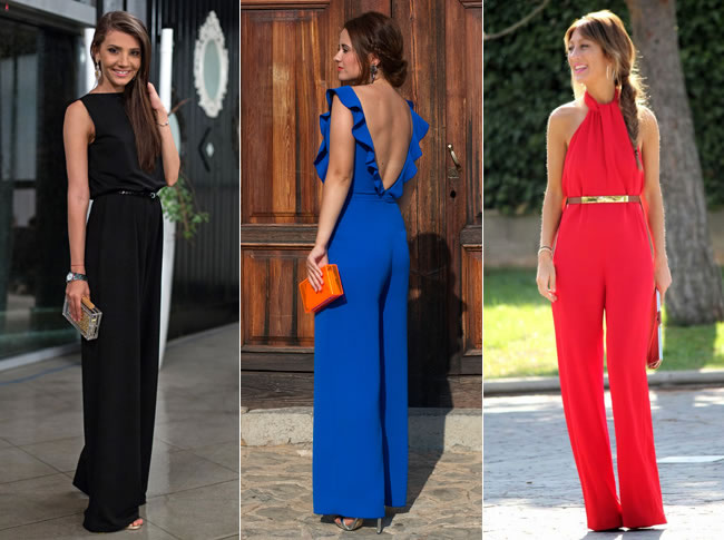 macacão para casamento durante o dia