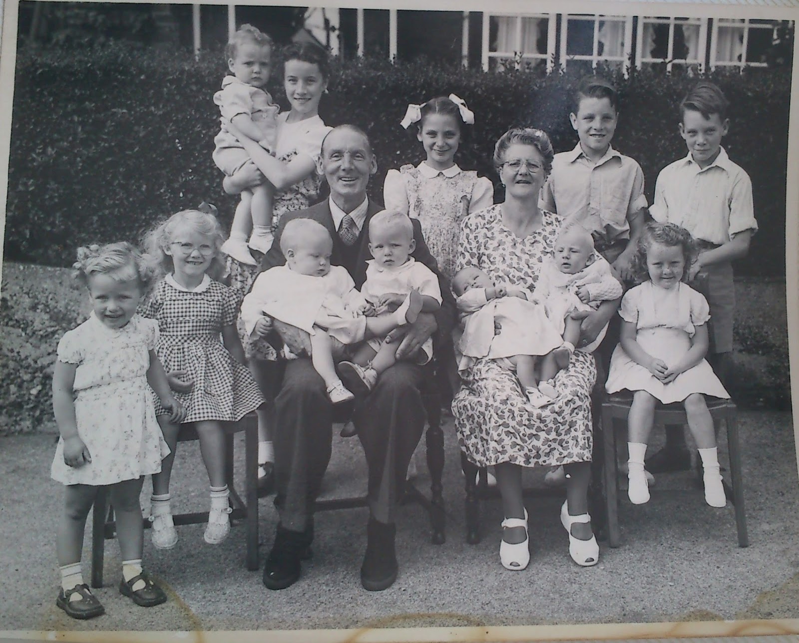 Taylor Family Tree + The Taylor Family extended 1950
