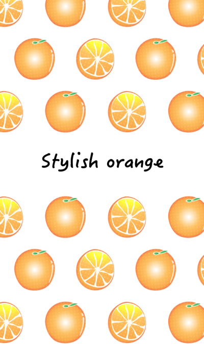 Stylish orange!