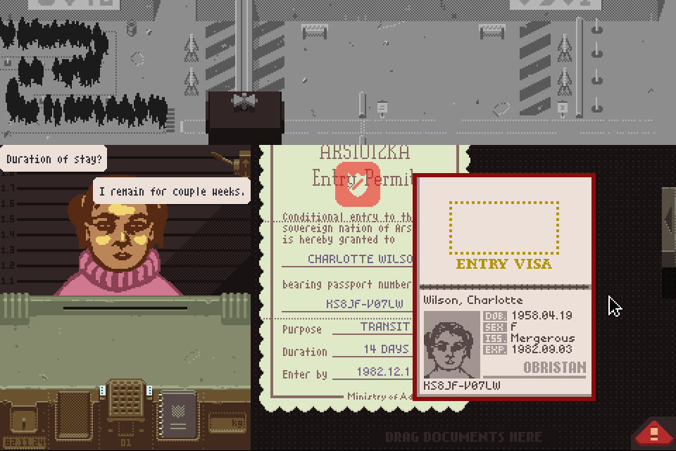 That s not my neighbor papers please. Карта из игры papers please. Импорт papers please.