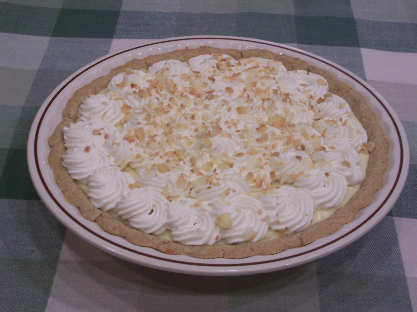 Delicious Low Carb Recipes Low Carb BananaCoconut Cream Pie