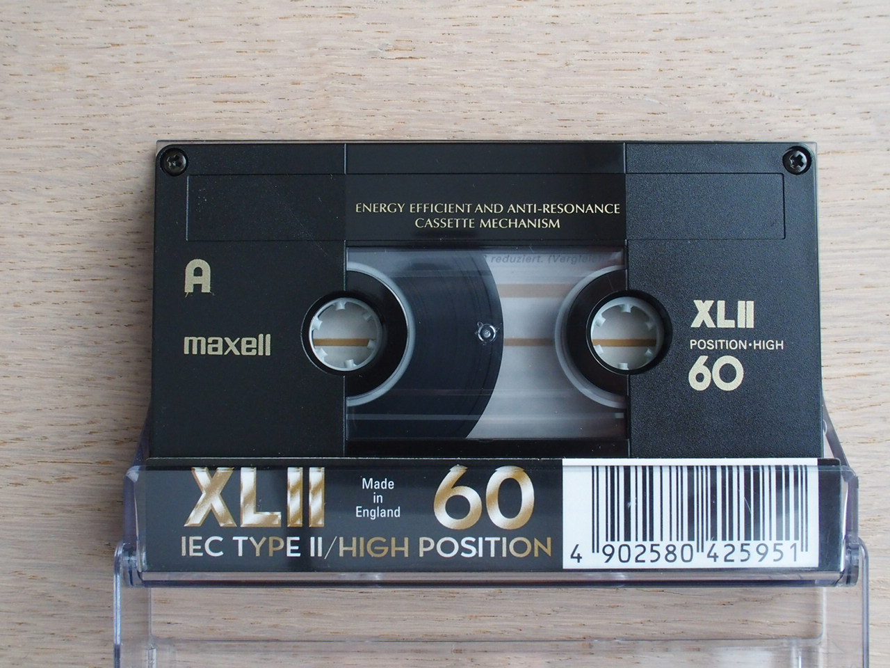 Blank Cassettes: Audio - Maxell - XL II-S - C - 90 - Europe (1982)