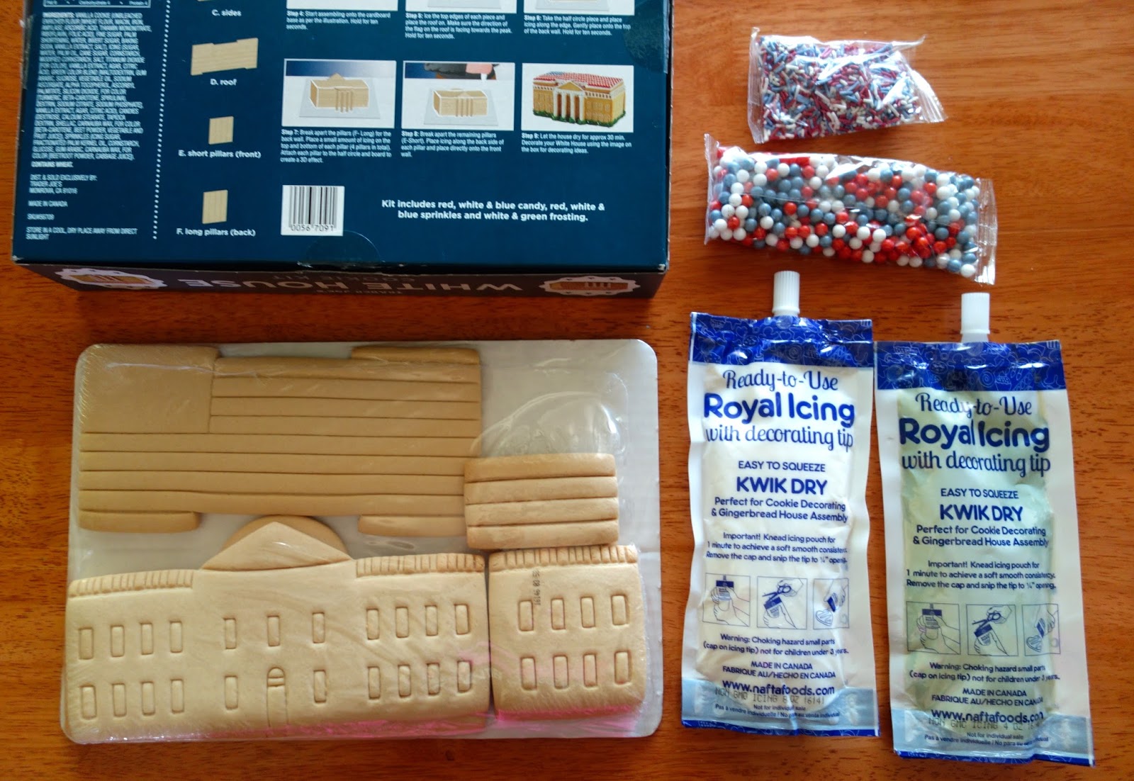 Trader Joe's White House Cookie Kit