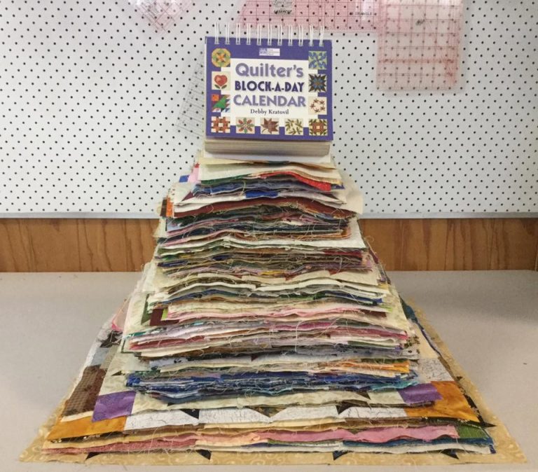 Quilter's Block a Day Calendar Week 14