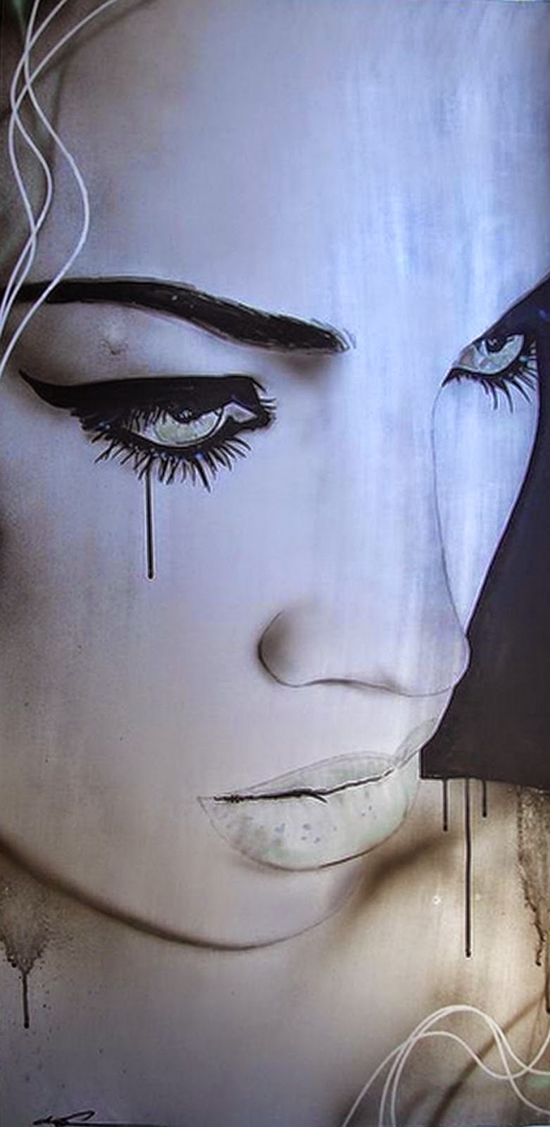 serie-de-rostros-caras-de-mujeres pinturas-artisticas-rostros-femeninos