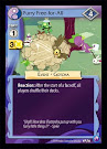 My Little Pony Furry Free-for-All Canterlot Nights CCG Card