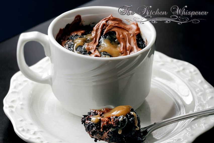 Elsie Park Brownie CaramelSwirl Mug Cake A great gift idea!
