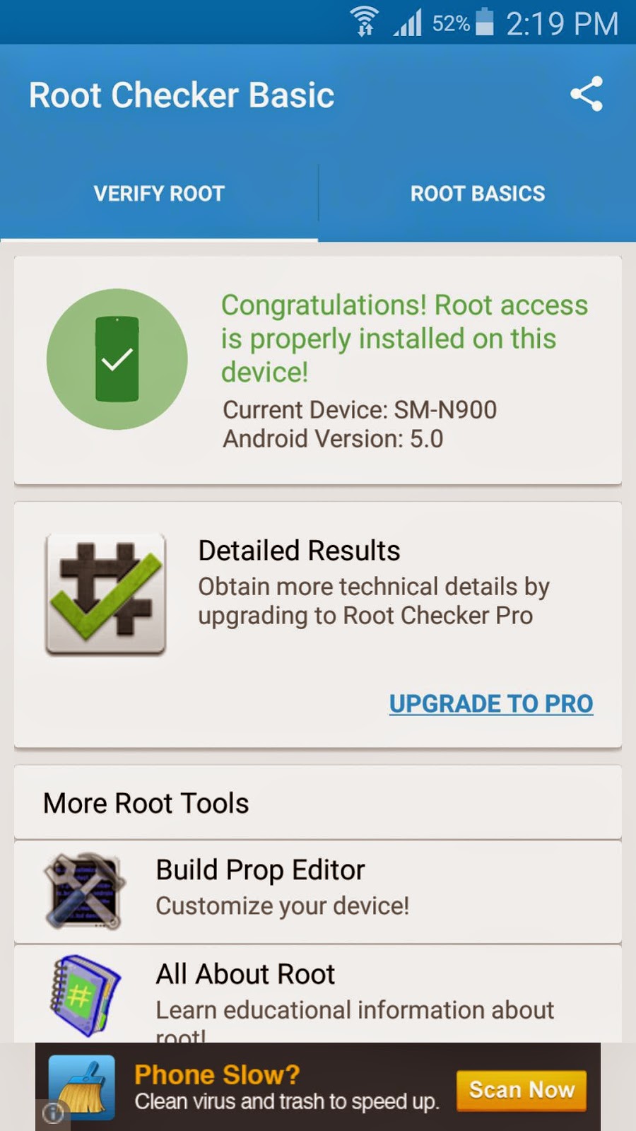 Root message. How to root c21 Pro.