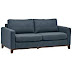Rivet North End Modern Wood Accent Sectional Sofa Couch, 78.3"W, Grey Weave