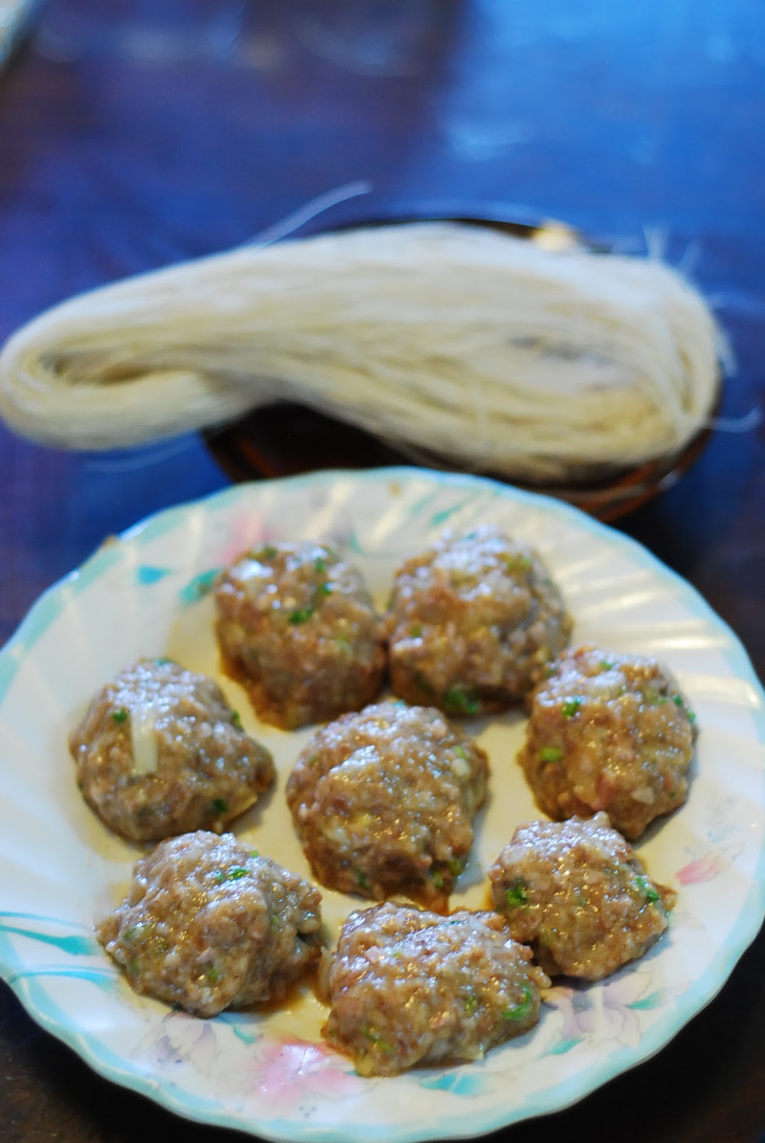 Cooking For Two Meatballs in Misua Soup