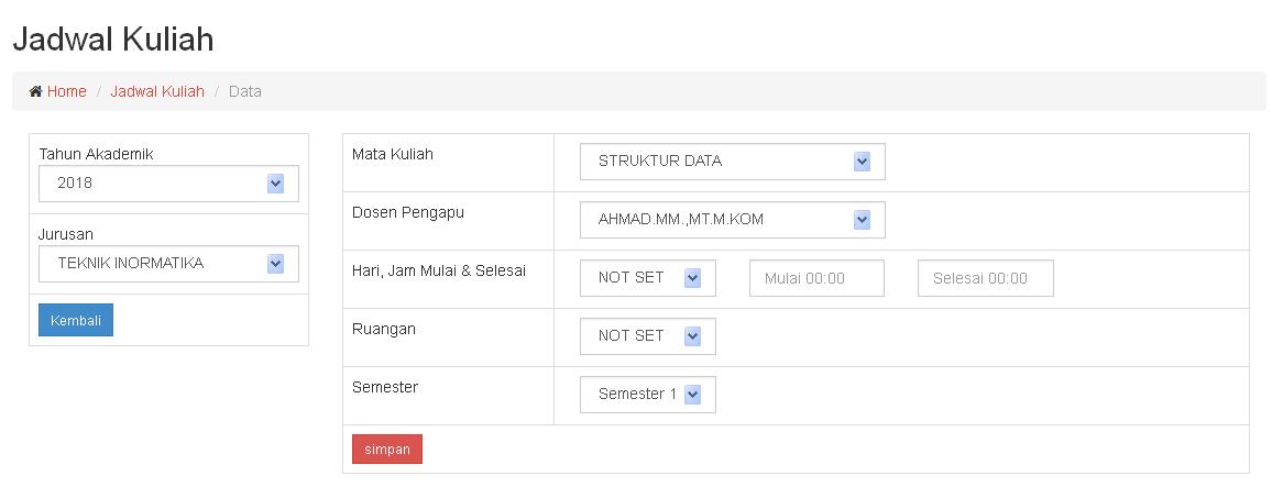 Source Code Sistem Informasi Akademik Kampus Berbasis Web Responsive Source Code