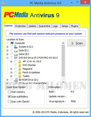 Download PCMAV 9.0 Raptor Terbaru + Ramnit Killer + Salitykiller 2013