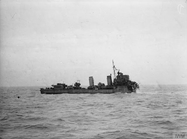 31 August 1940 worldwartwo.filminspector.com HMS Express Texel Disaster