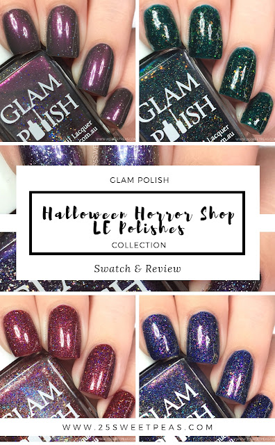 Glam Polish Limited Edition Halloween Horror Shop Polishes