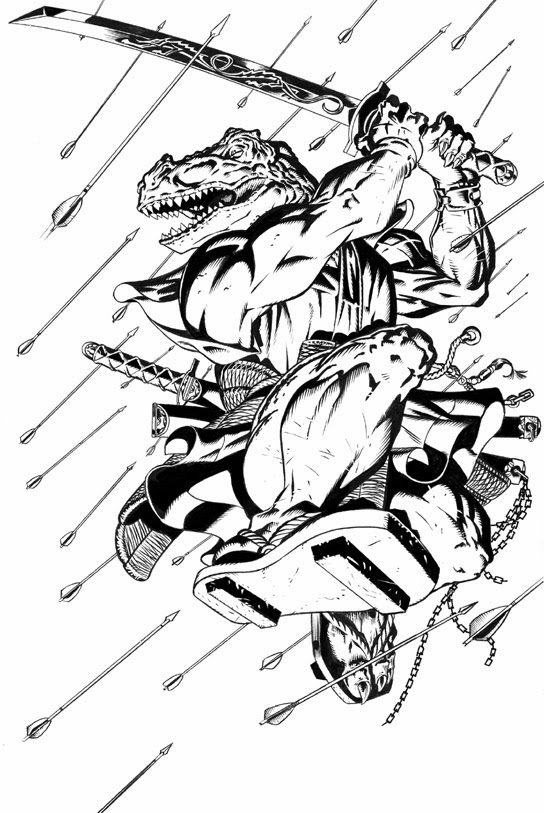 Tmnt Dogpound And Fishface Coloring Pages