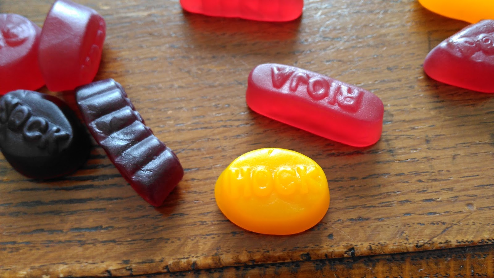 History's Leavings Wine Gums, Hock and Rhenish.