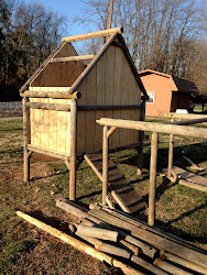 chicken coop swing turned nesting finished door area