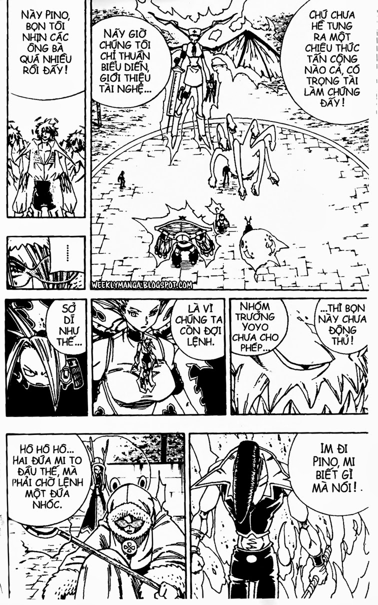 Shaman King [Vua pháp thuật] chap 132 trang 12