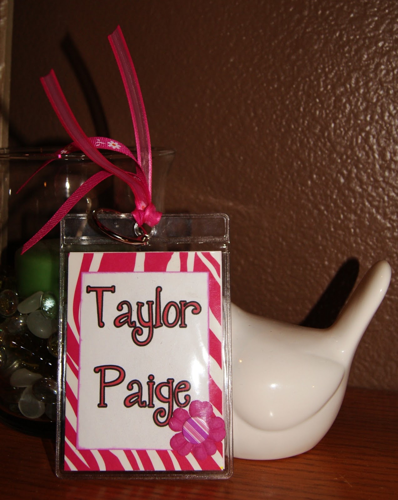 Altered to Perfection Personalized Diaper Bag Tags