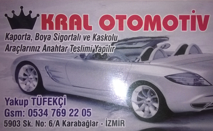 İZMİR ORJİNAL OTO BOYA KAPORTA BOYASIZ OTO GÖÇÜK DÜZELTME FİRMASI KRAL