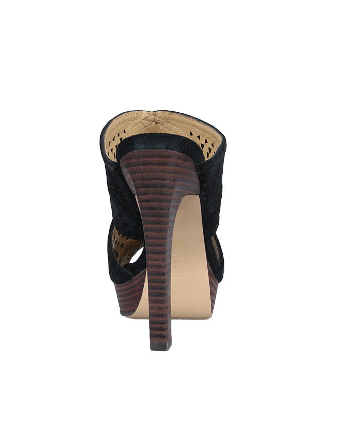 Buy Jumia Shoes at Jumia Bcbgmaxazria OpenToe Suede Slippers Black