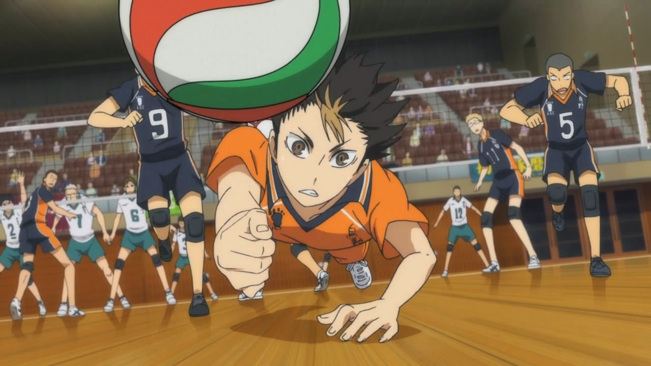 Practica voleibol Haikyuu!! (anime)