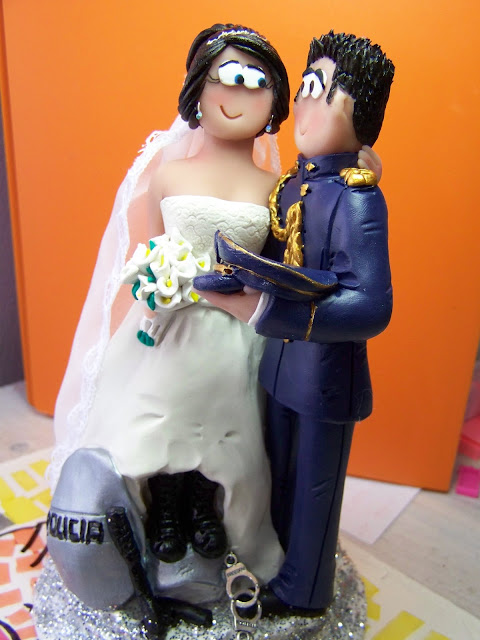 Figuras personalizadas para tu tarta de Boda Laura Guarnieri