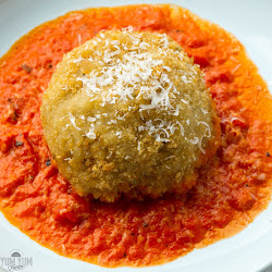 mushroom cooker turning pressure arancini risotto jumbo into
