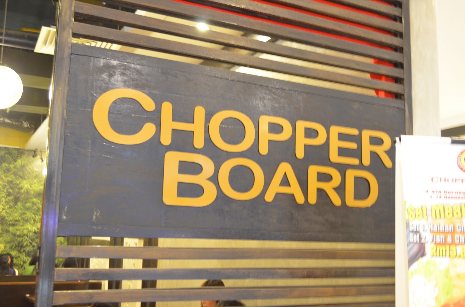 Our Journey Penang Gurney Plaza Chopper Board Restaurants
