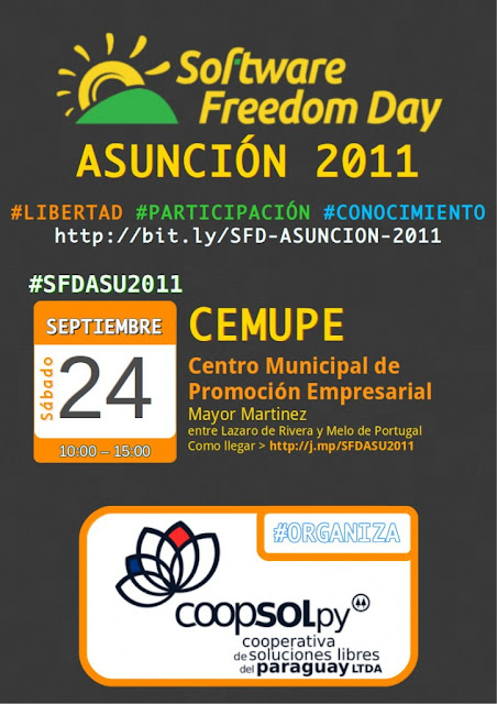 Imagen del Software Freedom Day Asunción 2011