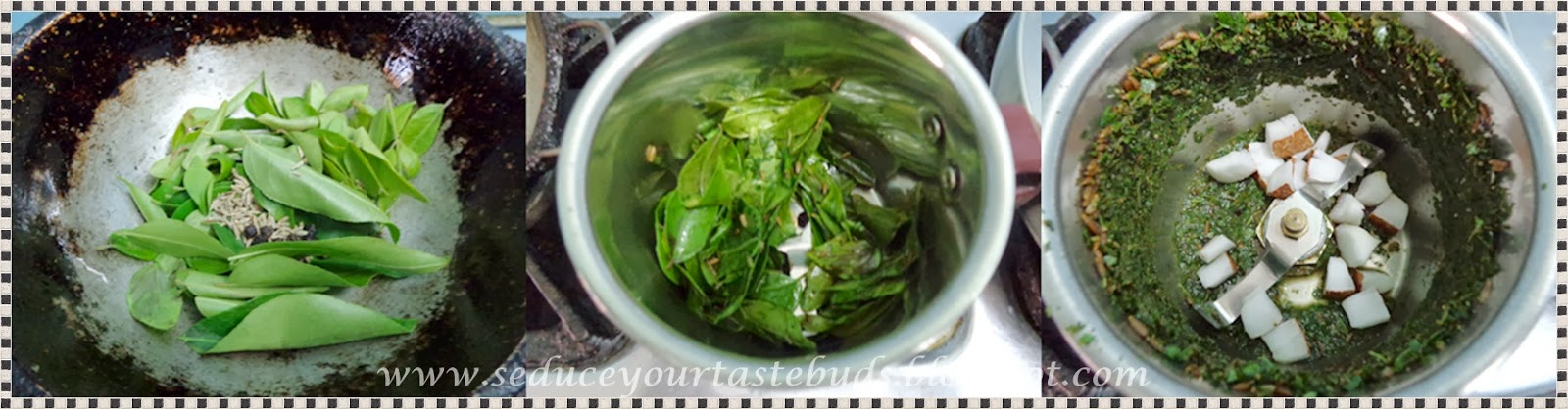 Curry Leaves Raita - Seduce Your Tastebuds...