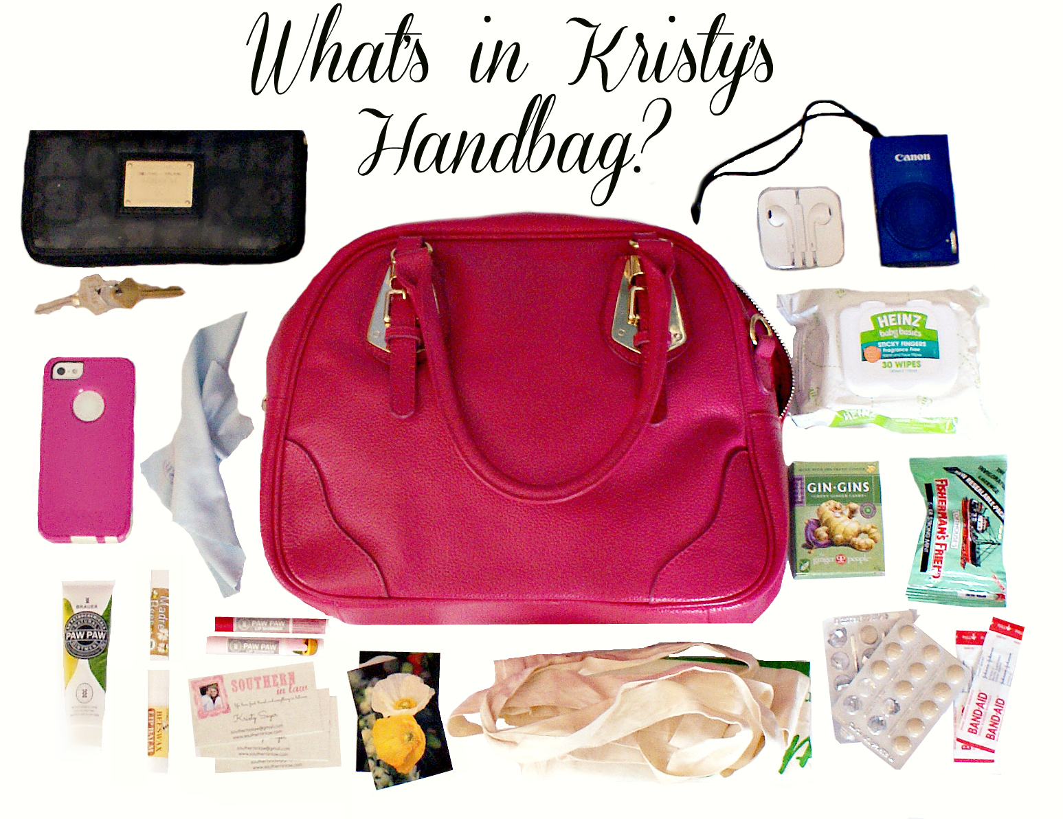 Southern In Law What's in my Handbag?!