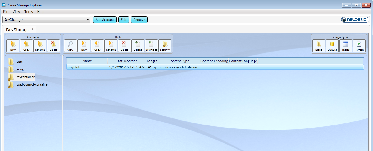Sanganak Authority Windows Azure Shared Access Signature for Azure