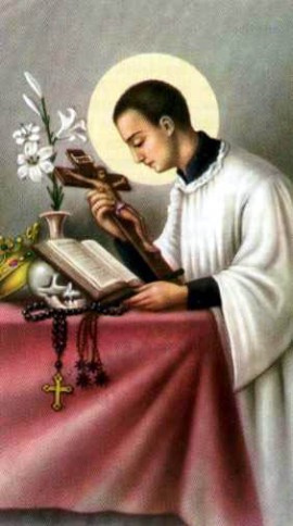 El Santo del Dia: 21 DE JUNIO SAN LUIS GONZAGA RELIGIOSO