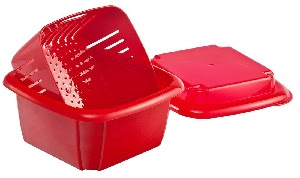 Image: Hutzler 3-in-1 Berry Box, Red
