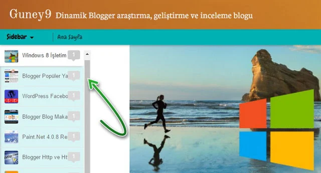 Blogger, Dinamik görünümünde Sidebar’a Dikey kaydırma çubuğu “Scrollbar”eklentisi nasıl düzenlenir? 