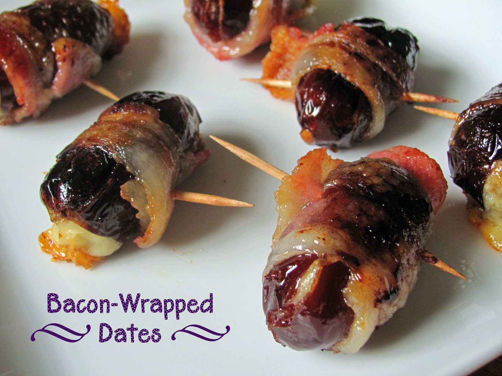 The Girly Girl Cooks: Bacon-Wrapped Dates