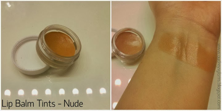 elf lip balm tints tinted nude swatches review 