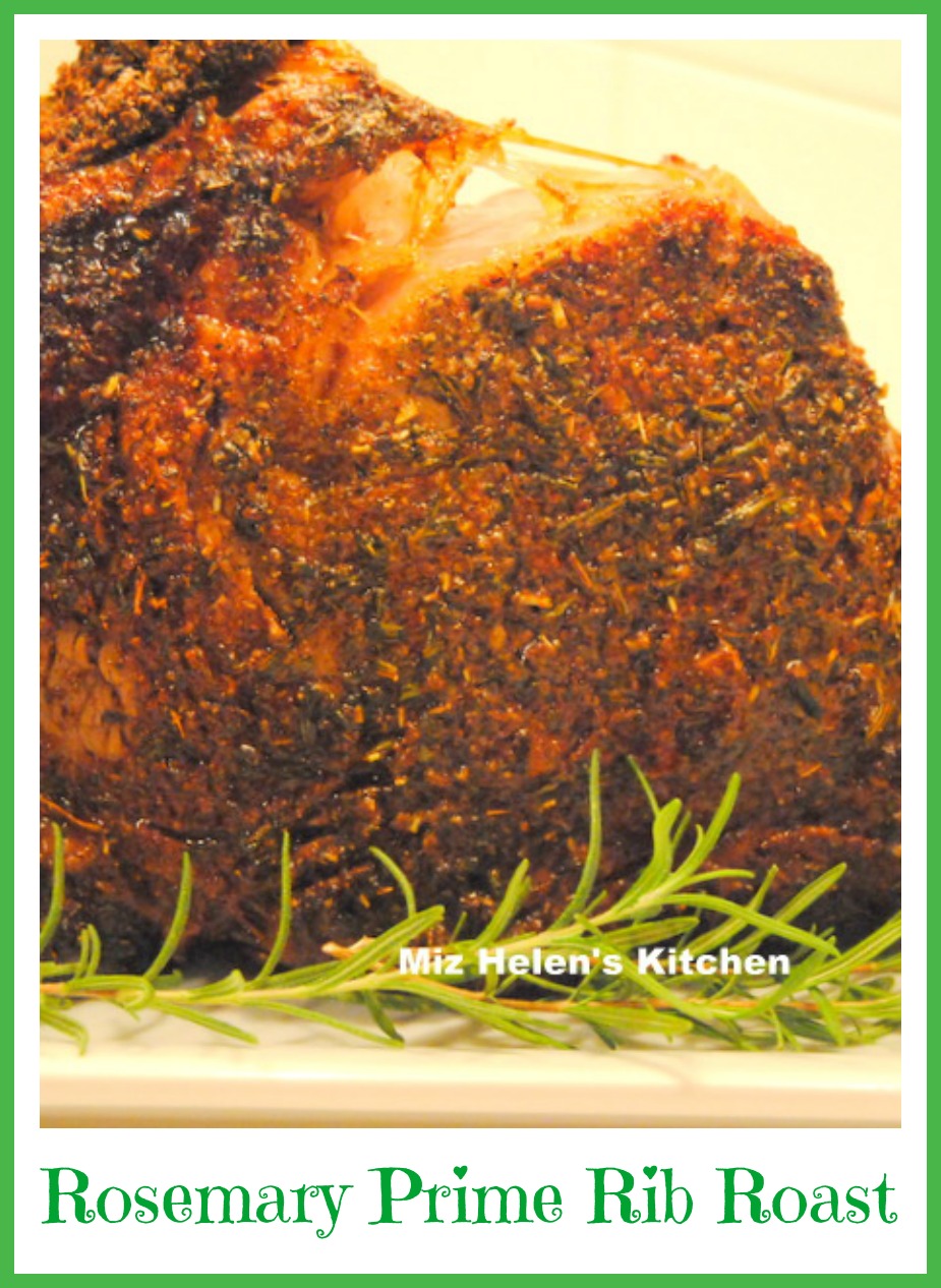Rosemary Prime Rib Roast