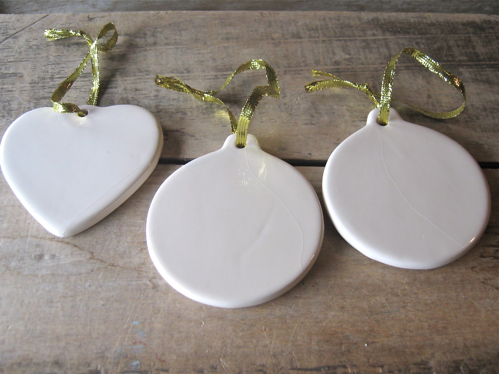 AntB Pottery Holiday Tree Ornaments