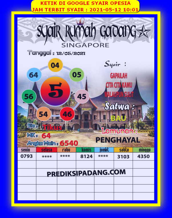 gambar togel syair sgp