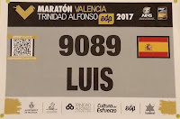 MARATÓN VALENCIA. MI EXPERIENCIA PERSONAL. CRÓNICA