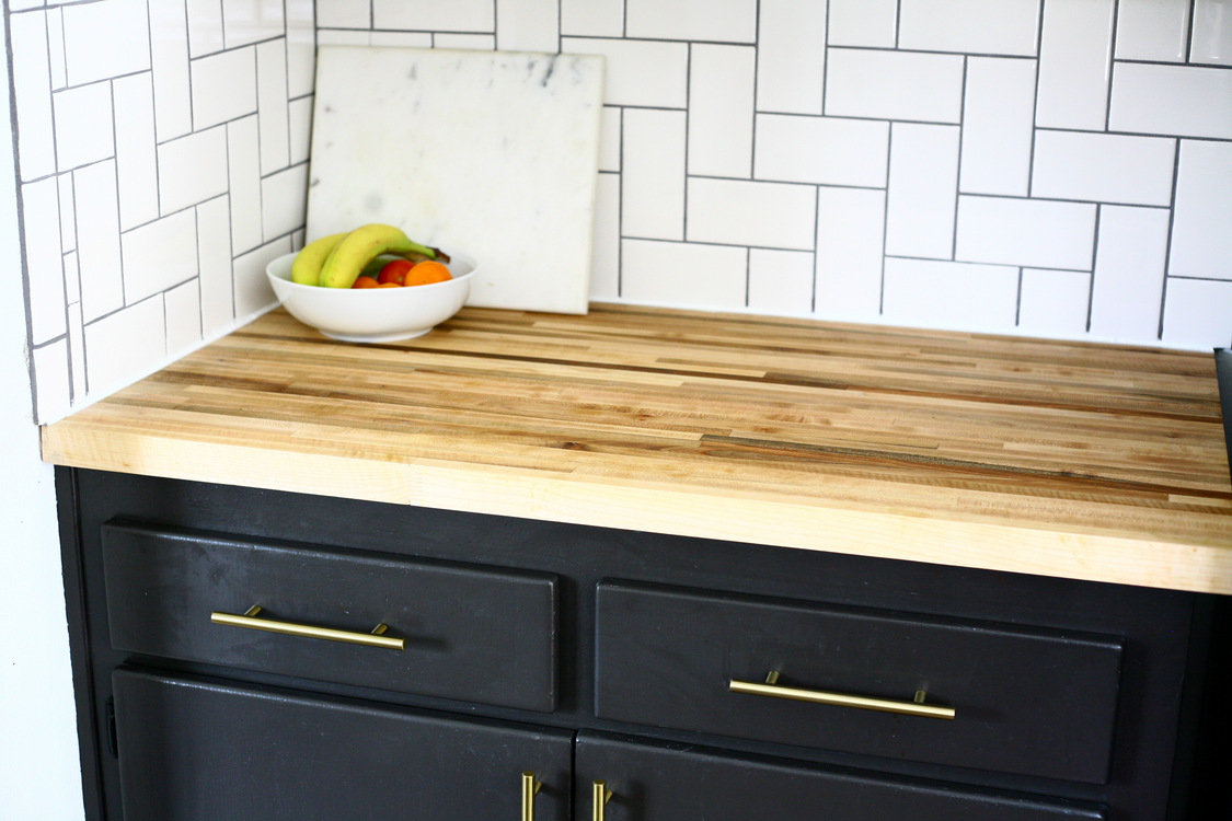 All About Our Diy Butcher Block Countertops Create Enjoy