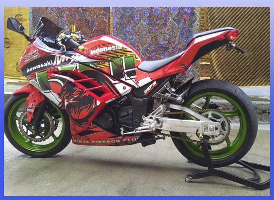 Modifikasi Kawasaki Ninja 250R FI ABS Sporty ~ Simple Acre