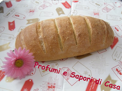 pane di semola con lievito madre