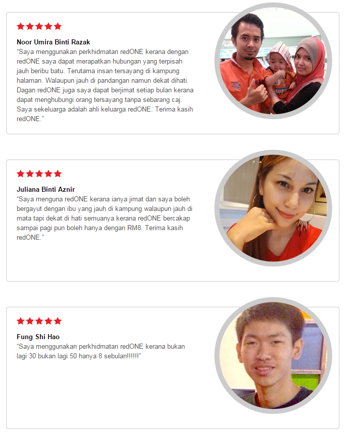 Testimoni Pelanggan ~ Redone Postpaid Termurah, Jimat dan Terbaik