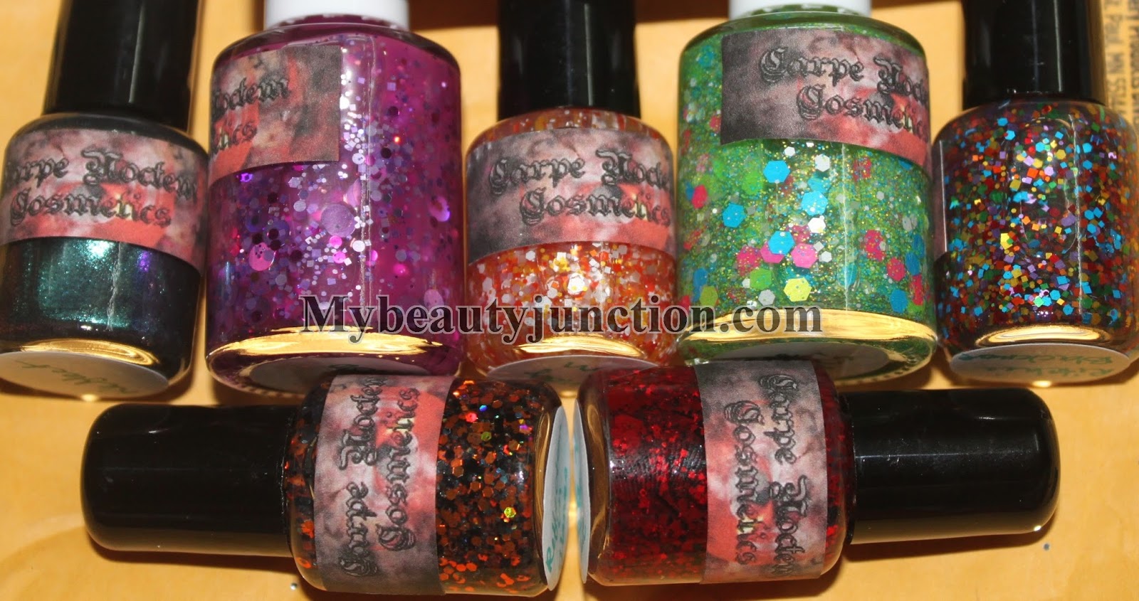 Indie nail polishes from Carpe Noctem Cosmetics' Etsy shop