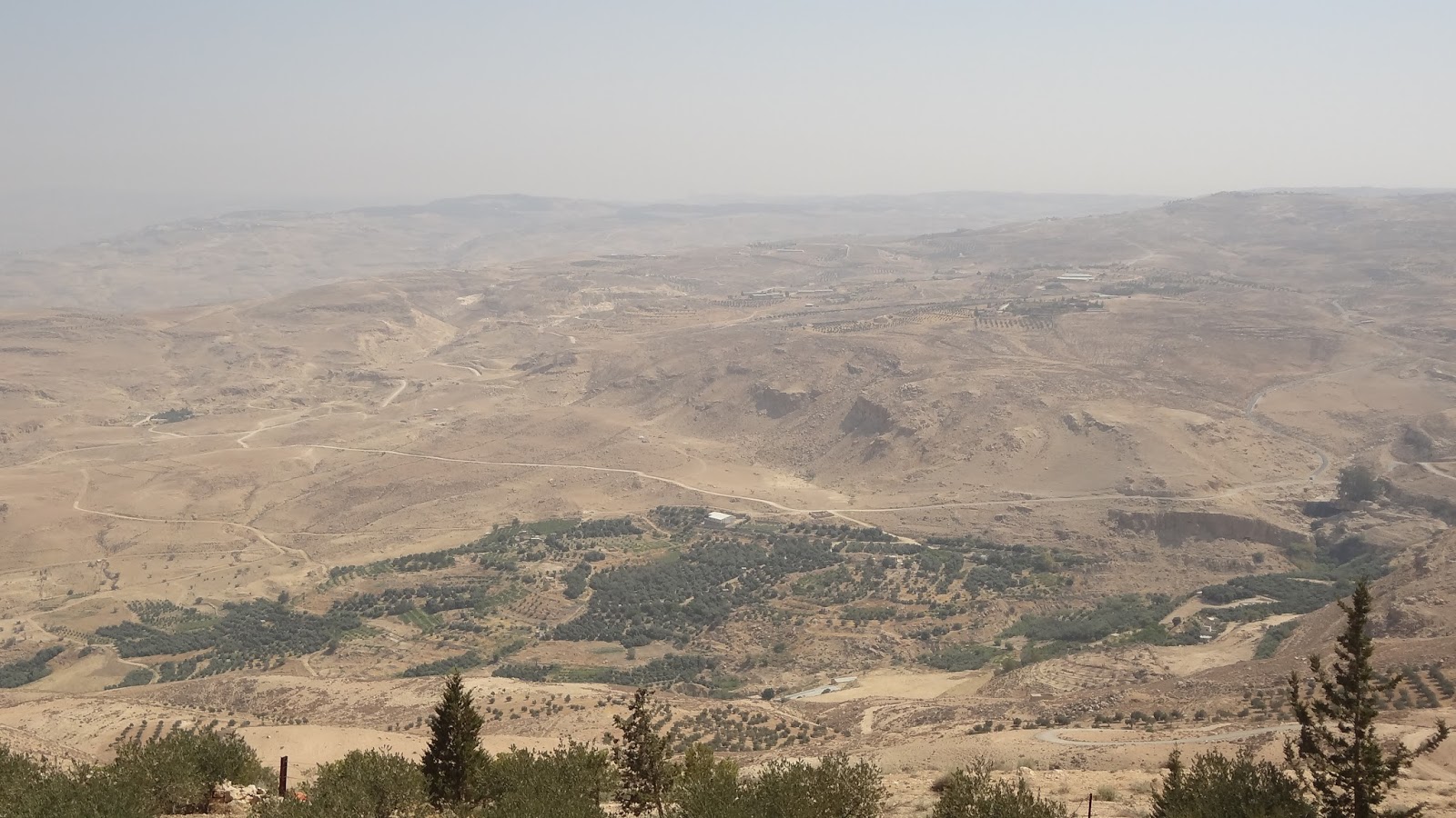 Solo trippin' in Israel and Jordan Day 10 Mt. Nebo, the Grand Canyon